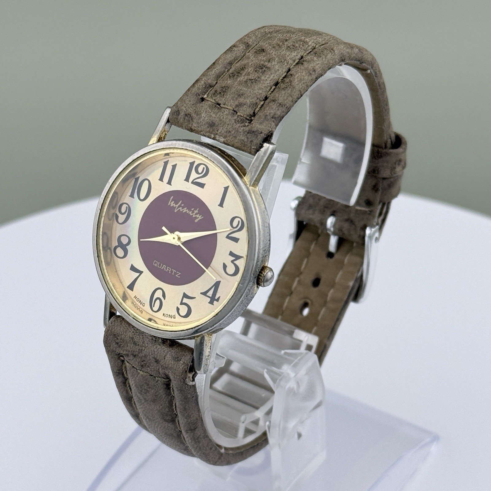 Infinity Oversized Concentric Circle Dial Quartz … - image 1