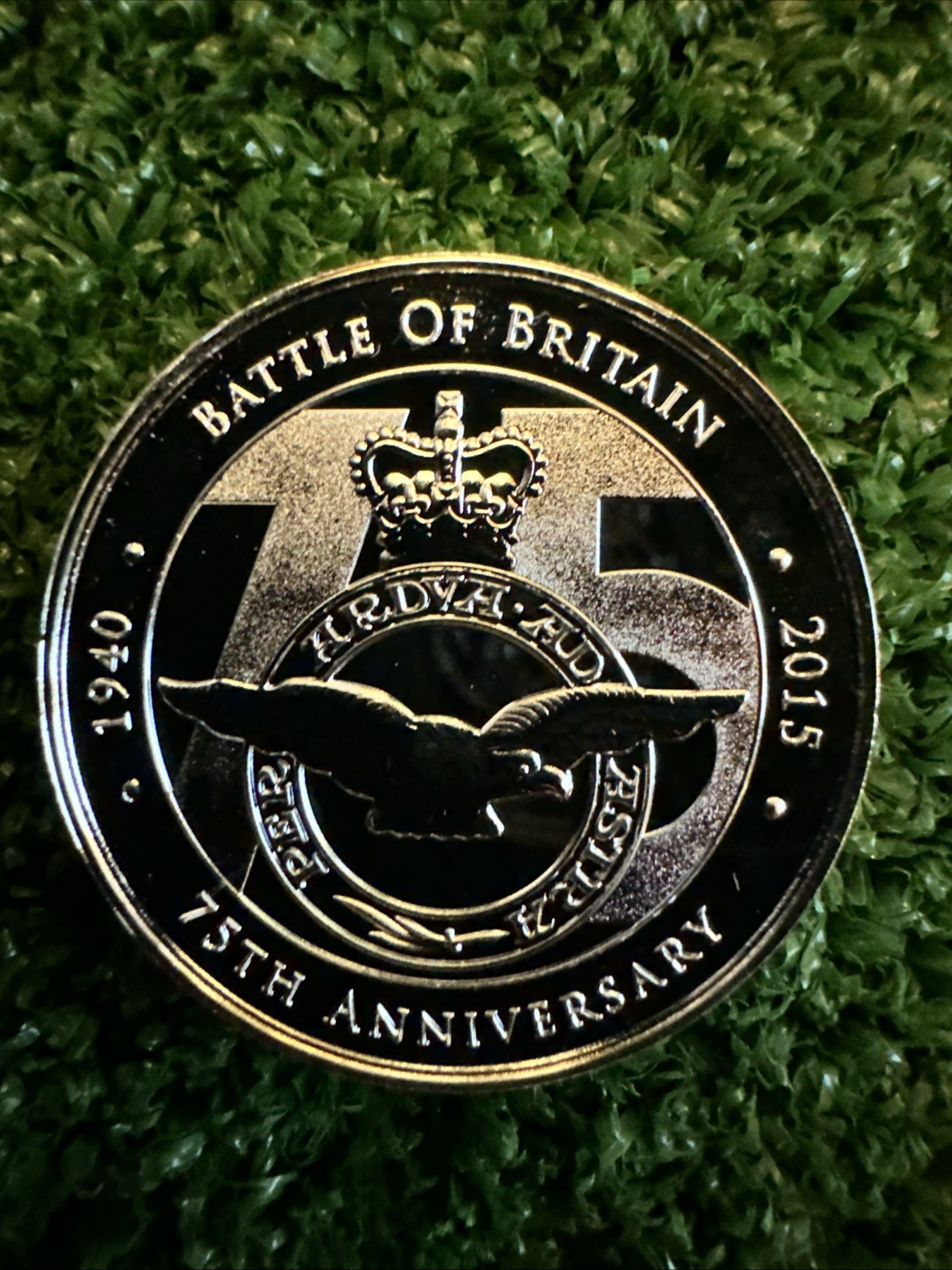 2015 SILVER Coin/Medal  - 75TH ANNIVERSARY of the BATTLE OF BRITAIN