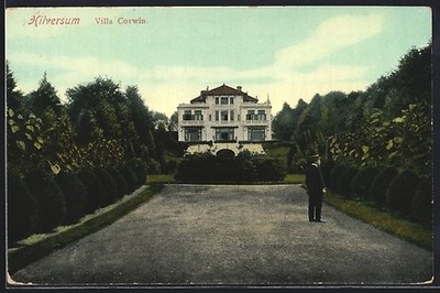 Ansichtskarte Hilversum, Villa Corwin 1912 