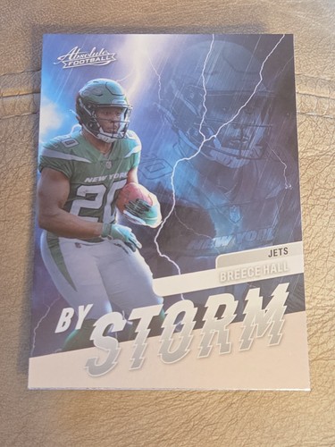 Breece Hall #BST-13 2022 Panini Absolute By Storm card