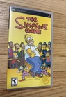 The Simpsons Game PlayStation Portable PSP CIB Complete