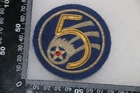 5TH US ARMY AIR FORCE BULLION WW2 TYPE BADGE PATCH CAN 192