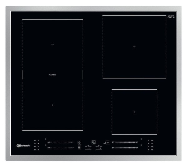 Bauknecht BS7160CFT Autarkes 60 Cm Glaskeramik Kochfeld/Herdplatte 4 Zone(N)-image