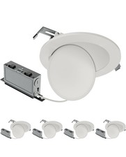 HALO HLA 6 in Super Adjustable Integrated LED Recessed Gimbal