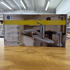 Boston Harbor Kitchen Faucet wit Sprayer/Stainless Steel Finish