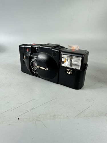 Olympus XA2 XA 2 35mm Compact Film Camera with A11 Flash - Tested - Picture 2 of 11