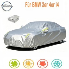 F�r BMW 3er 4er i4 Vollst�ndige Autoabdeckung Wasserdicht Sonne Allwetterschutz