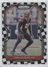 2020 Panini Prizm Black & White Checker Prizm Carlos Dunlap #53 8gd