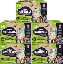 Webbox Naturals Complete Kitten Wet Cat Food, 60 x 100g Meat & Fish Jelly Variet 5.20 per kilo