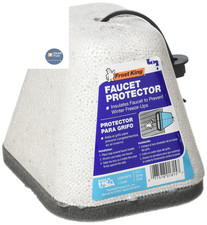 Frost King FC1 Outdoor Foam Faucet Cover, To Prevent Freeze Pack of 2 , Gray
