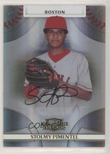 2008 Donruss Threads Gold Signatures 886/975 Stolmy Pimentel #88 Auto 0q3
