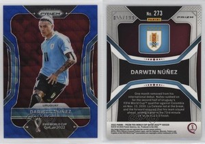 2022 Panini Prizm World Cup Qatar Blue Wave /199 Darwin Nunez Núñez #273