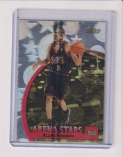 1999-00 FINEST ARENA STARS #AS3 ALLEN IVERSON - PHILADELPHIA 76ers