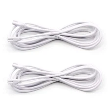 T5 T8 Extension Cords, 10 ft 3 Meter Connector Cord, 3-Prong Extended Power C...