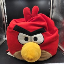 12" Angry Birds Large RED Plush Microbead Animal Bean Bag Plush Pillow