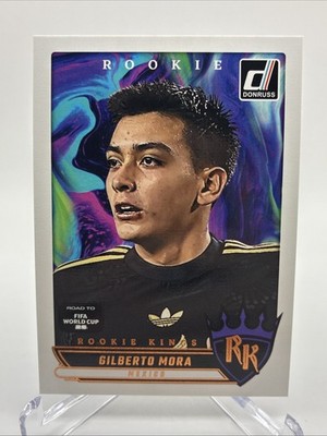 2025-26 Donruss Road to World Cup Gilberto Mora Rookie Kings RC Mexico