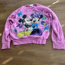 Vintage Kids Disney Mickey And Minnie Sweater Size 5-6
