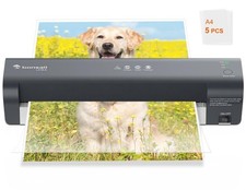 Macchina Laminatrice A3 13" Laminatrice Calda Never Jam Tec 3 Impostazioni Calore Grigio L318-A