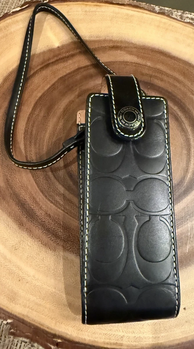 coach leather eyeglass case products for sale | eBay