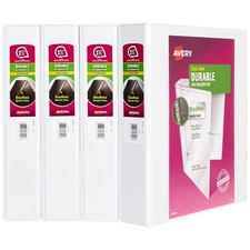 Avery Durable View 3 Ring Binders for Home School Supplies, Office Supplies,...