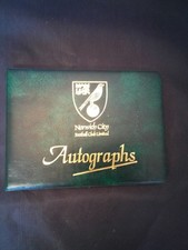 Norwich City Football Club Signed Autograph book,