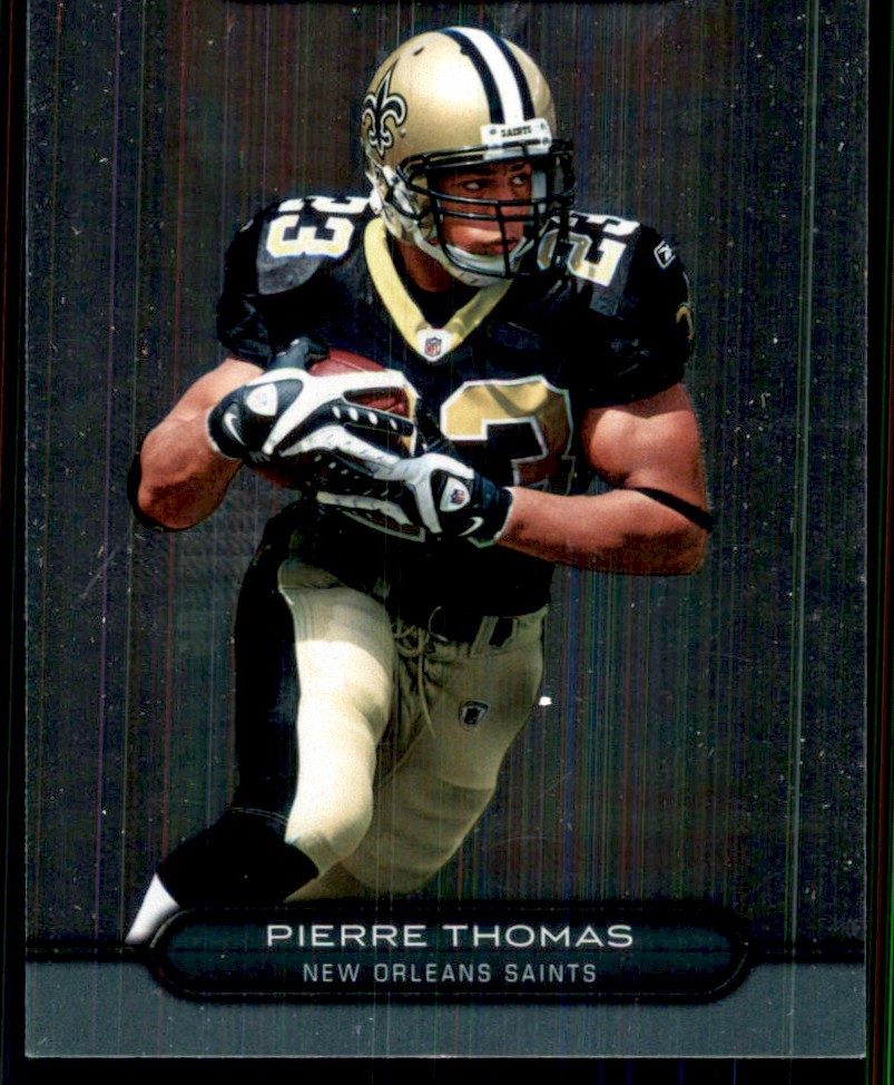2010 Topps Platinum Pierre Thomas New Orleans Saints #2