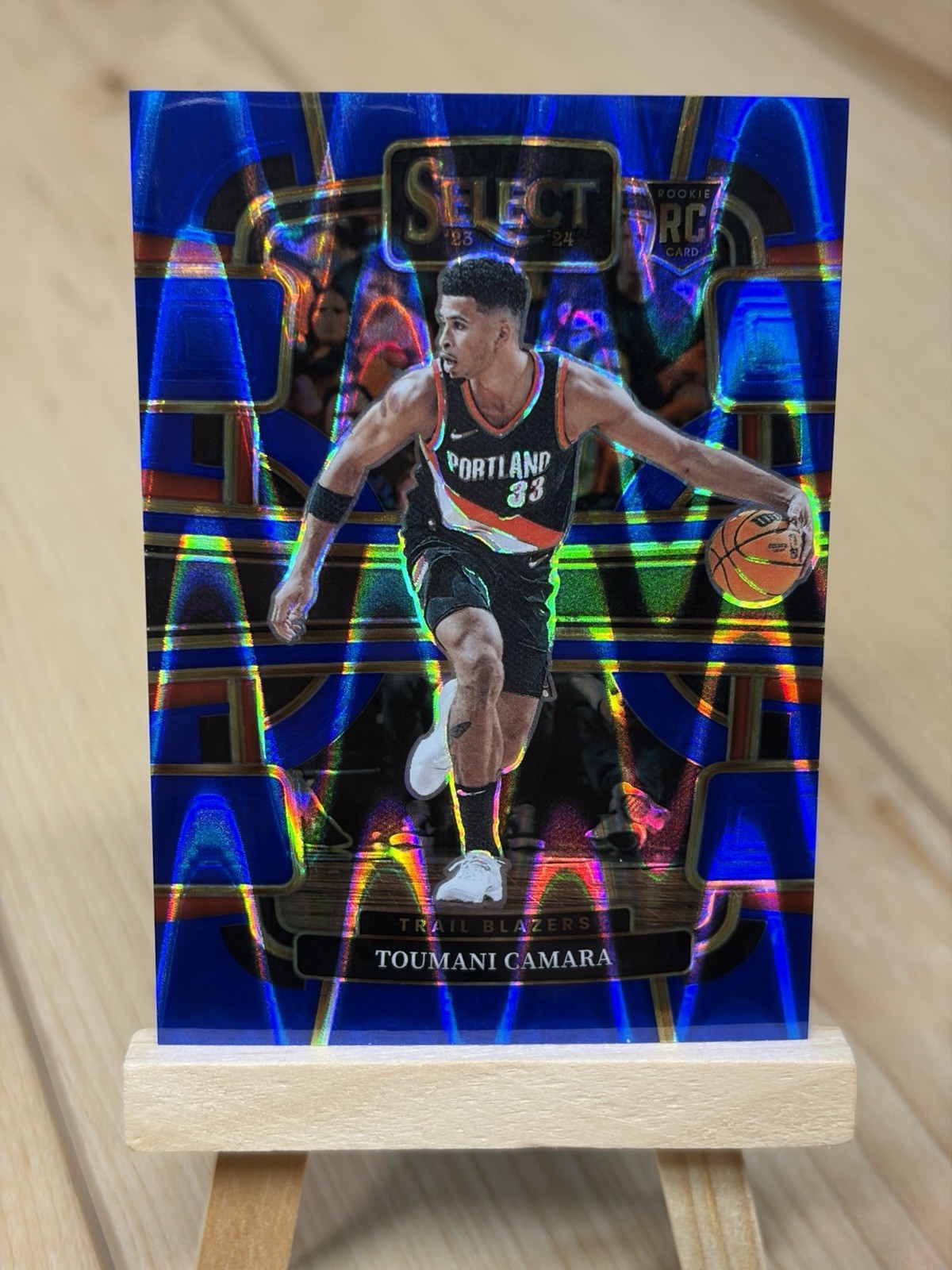 2023-24 Panini Select - Blue Tectonic /99 Toumani Camara #81 Rookie