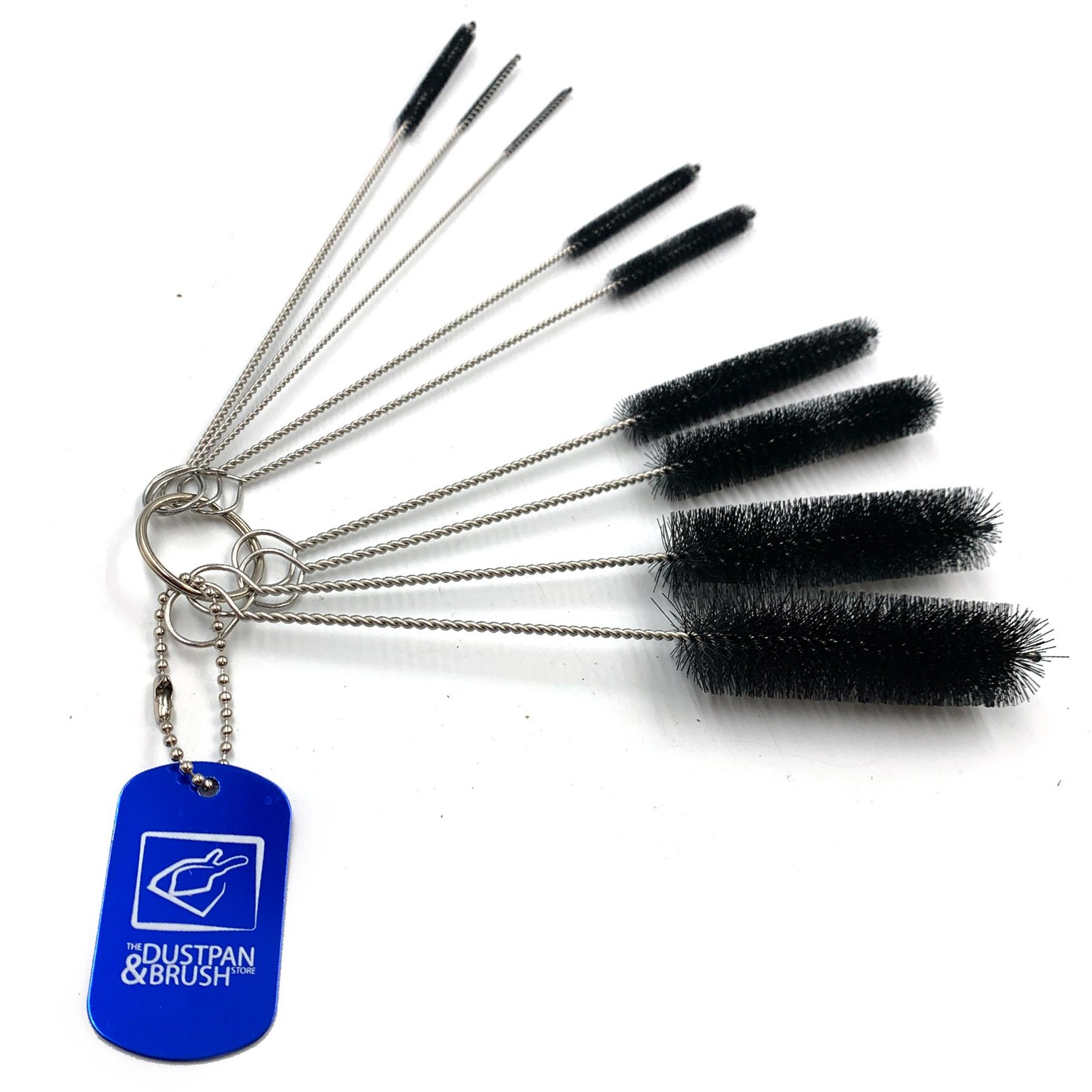 Bottle Brush Set 10pc Straw Cleaner Pipe Tube Cleaning Brushes Kit