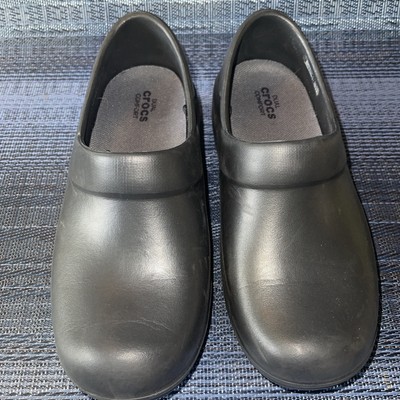 Boys Size 5W Black Crocs New