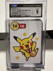 CGC 9 Pikachu 1st Place Taruka Playing Card (2025 JPN) First Round Pokemon Promo