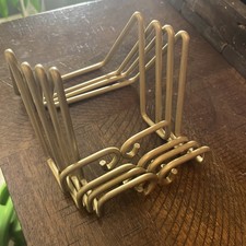 HOHIYA 4 Pcs Plate Stands for Display Holder Gold 3 Inch Good Display Stand