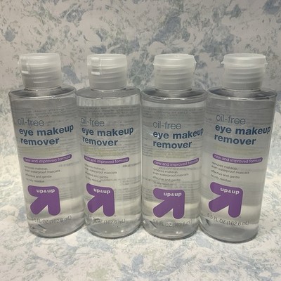 Up & Up Oil-Free Eye Makeup Remover 5.5oz ( Lot of 4 ) New
