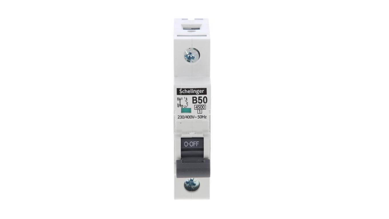 4.5KA 1P B 50A Overcurrent Switch G7-4.5kA A02-G7-1P-B50