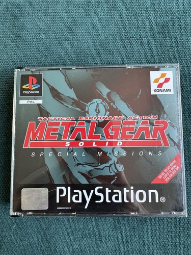 Metal Gear Solid Special Missions PlayStation 1 Konami PS1 Spiel PAL