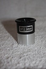 1.25" H12.5 12.5mm Telescope Eyepiece with Filter Threads Plastic Case - NEW