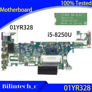 FOR   Thinkpad T480 Notebook Motherboard i5-8250U 01YR328 ET480 NM-B501 #tp