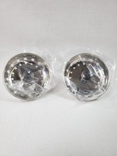 2 Pack  Hilltop Kitchen Sink Strainer  Stopper Combo Stainless Steel 3-1/4  NIB