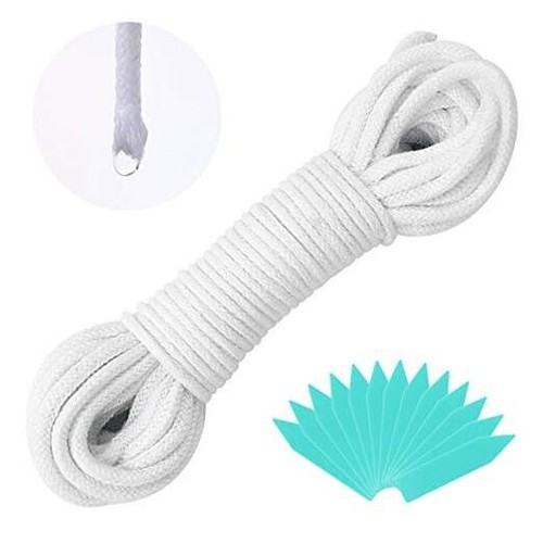 1/6 Inches Self Watering Wick Cord String Cotton Rope for DIY Plant Automatic