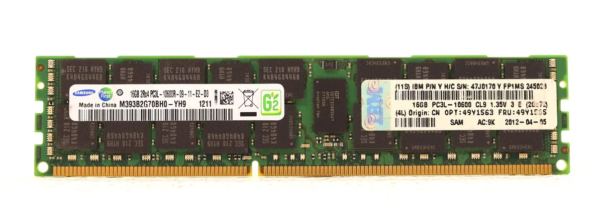 PC3L-10600R Bus Speed DIMM Network Server Memory (RAM) for sale | eBay