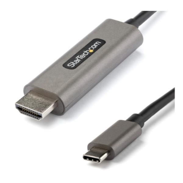 Startech .Com Cavo Adattatore Usb C Hdmi Da 2M 4K 60Hz Con Hdr10 - Adattatore Type C Hdmi 4K Ultra Hd - Hdmi 2.0B - Video Convertitore Da Usb-C A Hdmi Hdr Per Monitor/Display - Modalità Dp 1.4 Alt Hbr3 - Immagine 2