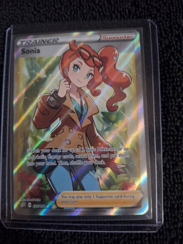 Sonia (Full Art) 192/192 Swsh02: Rebel Clash Holo