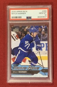 2016-17 Upper Deck Mitch Marner Young Guns YG Rookie RC #468 Gem Mint PSA 10
