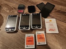 Dell Axim Lot Of 3 - X50v, X51 2 And Extended Batteries, Socket Scanner