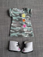 Show Your Strong Side Nuevo Truly Me Meet Conjunto Botas de Vestir Muñeca American Girl
