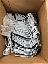 75- B-Line B2017 4" STD & TW 4-1/2" OD galvanized  Strut Clamp