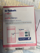 Dr. Talbot's Mom milkFRESH Breastmilk Sensors 20 Ct Exp 8/2026 - New/Sealed