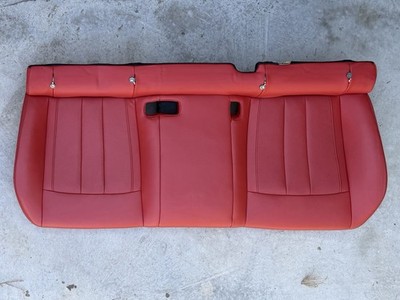 15-19 BMW F86 X6M Rear Bottom Lower Seat Bench Heated Red Leather Mugellort OEM 