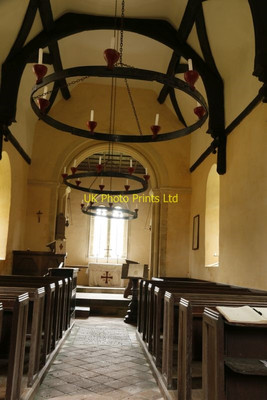 Photo 6x4 Nave in St Margaret Catmore The nave in St Margaret Catmore c2015