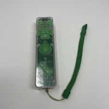 Afterglow AW.3 Clear/Green Nintendo Wii Controller Remote Tested Working