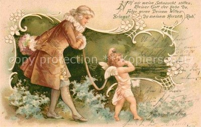 Angel Man Poem Litho 